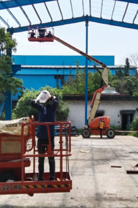 Wintry Mountain Landscape